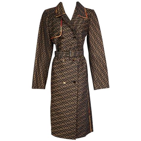 vintage fendi coat price|fendi women' s trench coats.